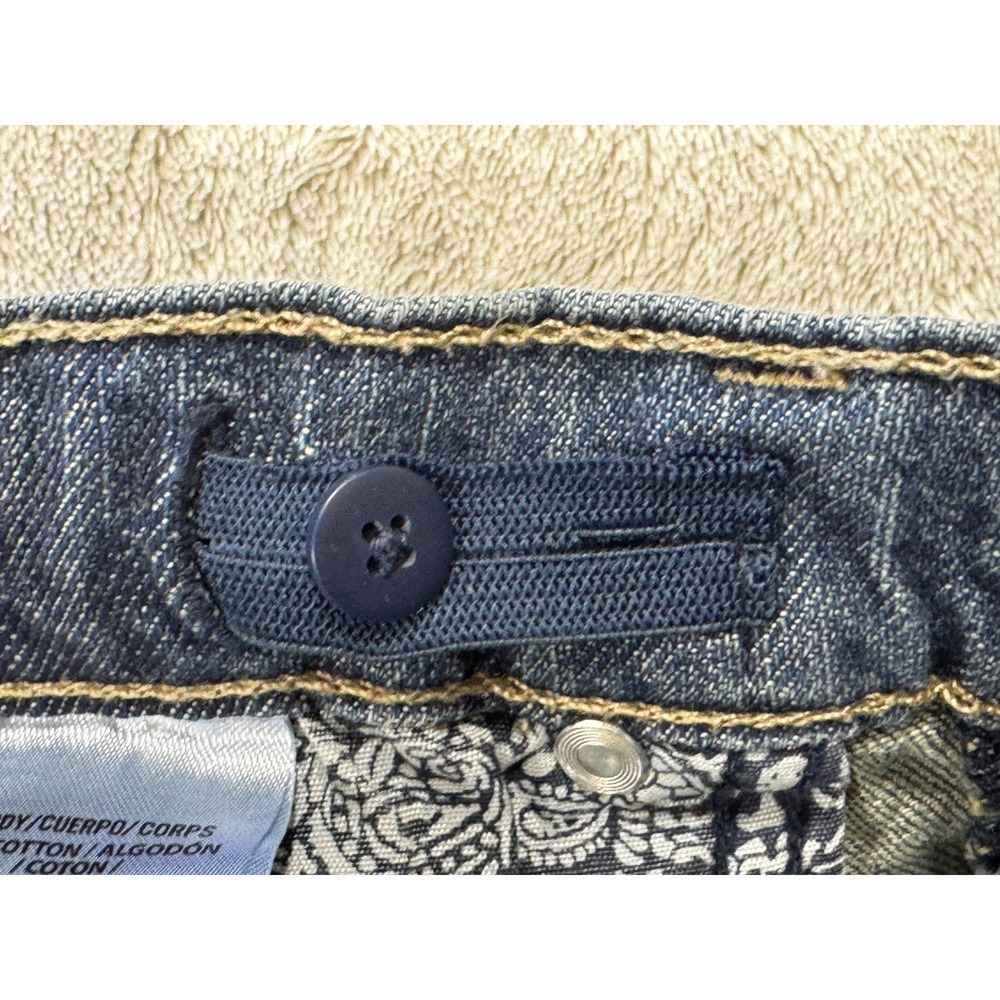 Cody James Boys Bootcut Adjustable Waist Blue Denim Jeans 16 Meas: 28x28.5 - Picture 5 of 8
